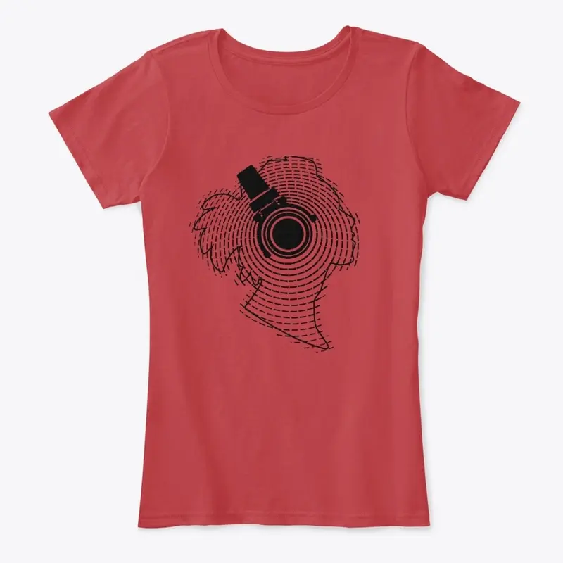 Womans Headphone Tee